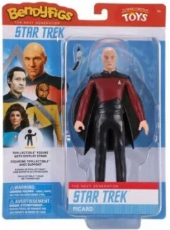 Noble Collection Star Trek: The Next Generation Bendyfigs Action Figure - Captain Picard