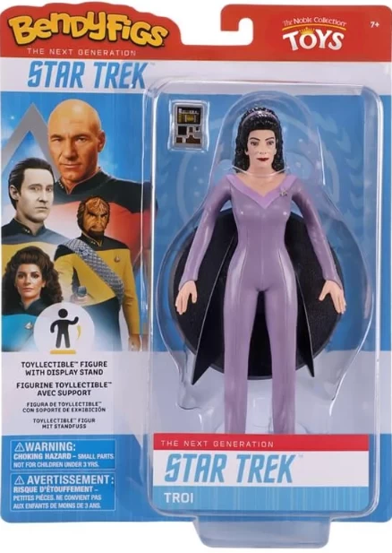 Noble Collection Star Trek: The Next Generation Bendyfigs Action Figure - Deanna Troi 1 Noble Collection Star Trek: The Next Generation Bendyfigs Action Figure - Deanna Troi