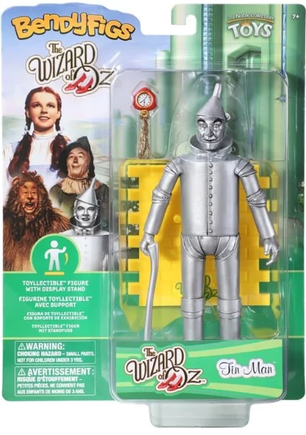 Noble Collection The Wizard Of Oz Bendyfigs Action Figure - Tin Man 1 Noble Collection The Wizard Of Oz Bendyfigs Action Figure - Tin Man