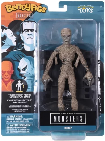 Noble Collection Universal Monsters Bendyfigs Action Figure - Mummy 1 Noble Collection Universal Monsters Bendyfigs Action Figure - Mummy