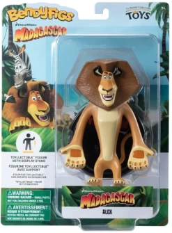 Noble Collection Madagascar Bendyfigs Action Figure - Alex The Lion