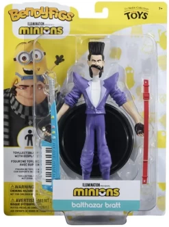 Noble Collection Minions Bendyfigs Action Figure - Balthazar Bratt