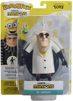 Noble Collection Minions Bendyfigs Action Figure - Dr. Nefario