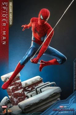 *PRE-ORDER Spider-Man Deluxe - Spider-Man: No Way Home Marvel Hot Toys Collectibles 1/6 Scale Action Figure -Child Toy Store spider man new red and blue suit deluxe version marvel gallery 6 2