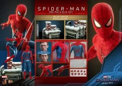 *PRE-ORDER Spider-Man Deluxe - Spider-Man: No Way Home Marvel Hot Toys Collectibles 1/6 Scale Action Figure -Child Toy Store spider man new red and blue suit deluxe version marvel gallery 6 6