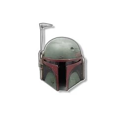 STAR WARS BOBA FETT HELMET 3D PIN