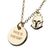 Star Wars Mandalorian "This Is The Way" Necklace