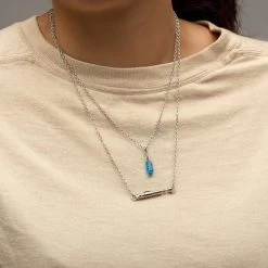 STAR WARS Kenobi - Obi-Wan Lightsaber Hilt Pendant Necklace Twin Set -Child Toy Store swobsabrtpnk01 3 800x800 1