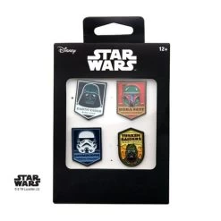 Star Wars Dark Side 4 Pin Set
