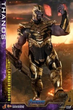 Thanos (Battle Damaged) - Marvel Avengers: Endgame Hot Toys Collectibles 1/6 Scale Action Figure -Child Toy Store thanos battle damaged version marvel gallery 5e3b142089545