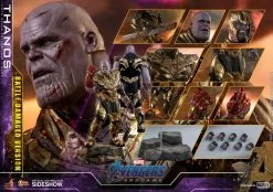 Thanos (Battle Damaged) - Marvel Avengers: Endgame Hot Toys Collectibles 1/6 Scale Action Figure -Child Toy Store thanos battle damaged version marvel gallery 5e3b1436de255