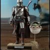 The Mandalorian And The Child (Deluxe) Figure Set- Star Wars Hot Toys Collectibles 1/6 Scale Action Figure