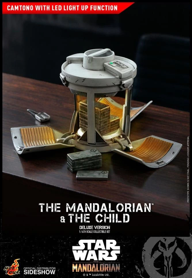 The Mandalorian And The Child (Deluxe) Figure Set- Star Wars Hot Toys Collectibles 1/6 Scale Action Figure 5 The Mandalorian And The Child (Deluxe) Figure Set- Star Wars Hot Toys Collectibles 1/6 Scale Action Figure - Image 5