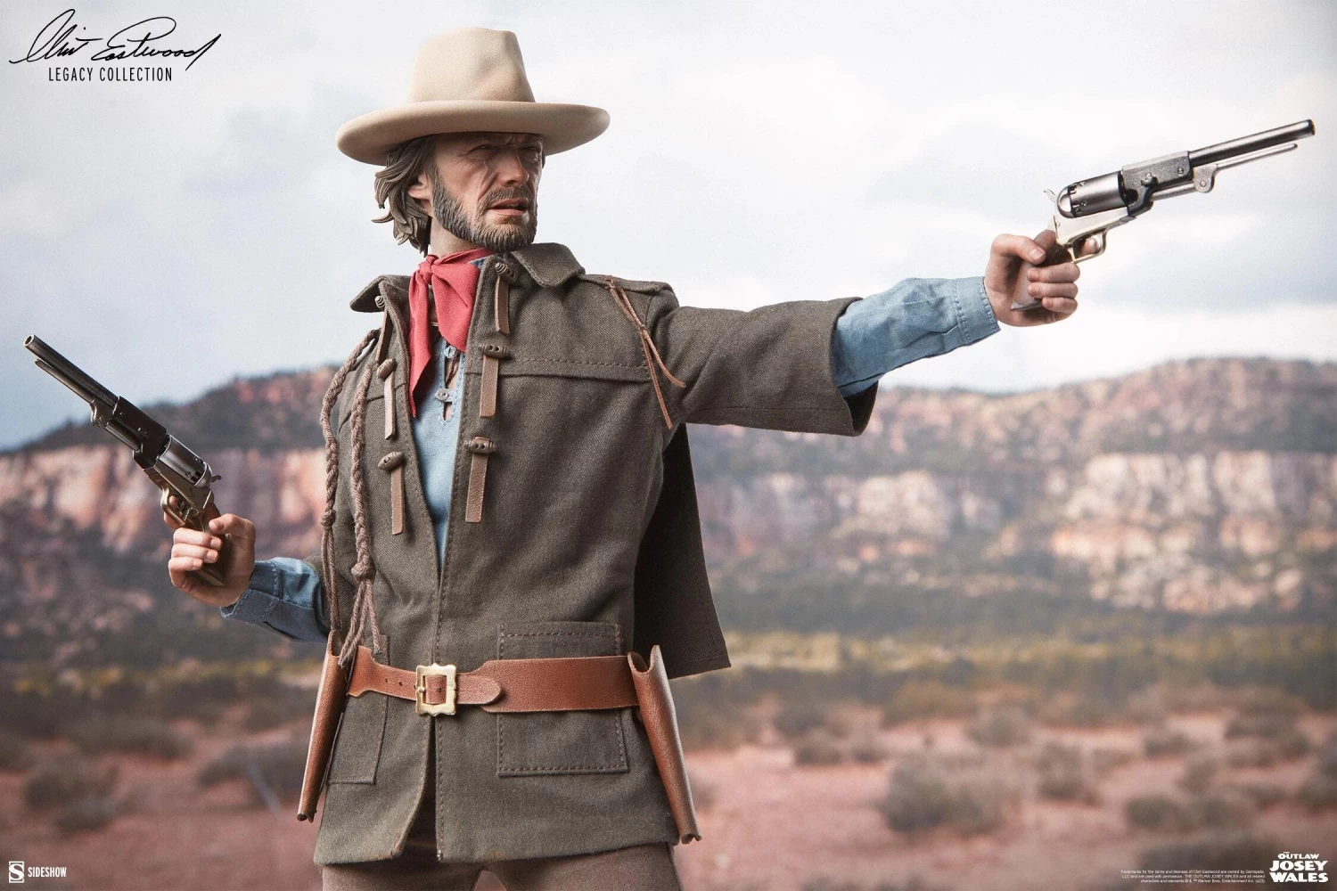 *PRE-ORDER Josey Wales - The Outlaw Josey Wales Sideshow Collectibles 1/6 Scale Action Figure 7 *PRE-ORDER Josey Wales - The Outlaw Josey Wales Sideshow Collectibles 1/6 Scale Action Figure - Image 7