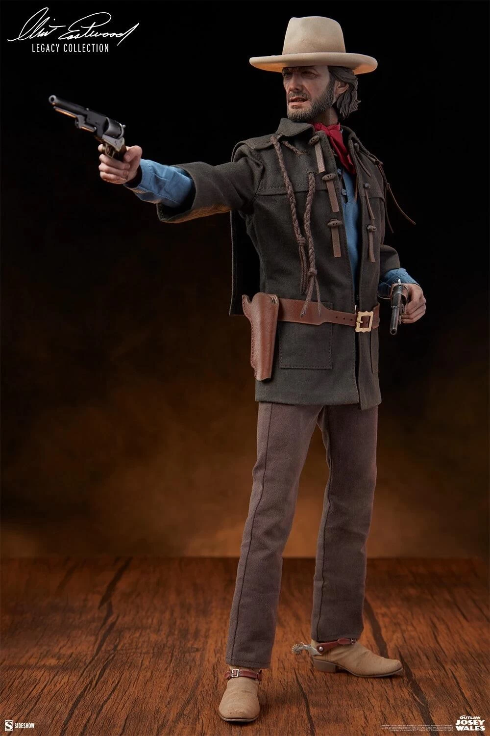 *PRE-ORDER Josey Wales - The Outlaw Josey Wales Sideshow Collectibles 1/6 Scale Action Figure 3 *PRE-ORDER Josey Wales - The Outlaw Josey Wales Sideshow Collectibles 1/6 Scale Action Figure - Image 3