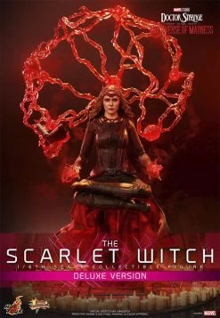 *PRE-ORDER Scarlet Witch Deluxe - Marvel Multiverse Of Madness Hot Toys Collectibles 1/6 Scale Action Figure