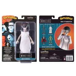 Noble Collection Universal Monsters Bendyfigs Action - Bride Of Frankenstein 5 Noble Collection Universal Monsters Bendyfigs Action - Bride Of Frankenstein -Child Toy Store thebride nn1163 w pack