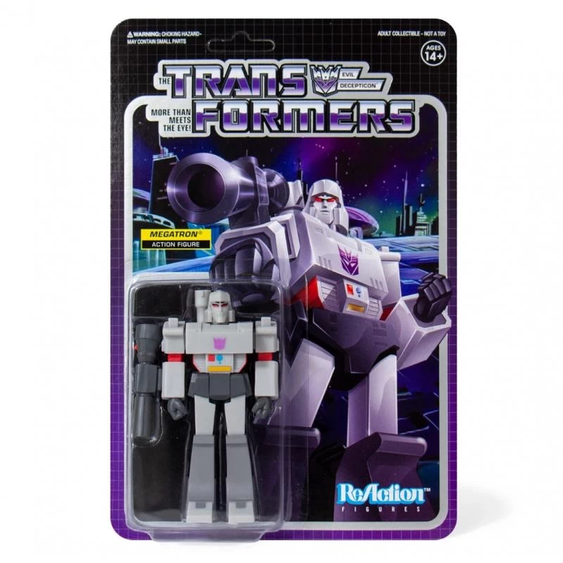 SUPER7 Transformers ReAction Action Figure - Megatron 1 SUPER7 Transformers ReAction Action Figure - Megatron