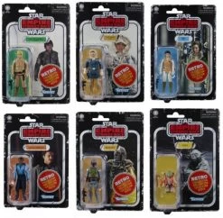 Hasbro Star Wars Retro Action Figure Wave 2 - Set Of 6 (Sealed Case)