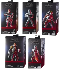 Hasbro Star Wars Black Series 6 Inch Exclusive Bad Batch Action Figure - Set Of 5