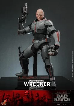 *PRE-ORDER Wrecker - Star Wars: The Bad Batch Hot Toys Collectibles 1/6 Scale Action Figure -Child Toy Store wrecker star wars gallery 640772c6a9ef1