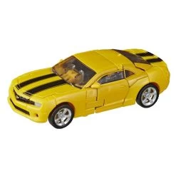 Hasbro Transformers Studio Series Buzzworthy Bumblebee Deluxe Action Figure 2-Pack - Clunker Bumblebee VS Barricade -Child Toy Store yel veh